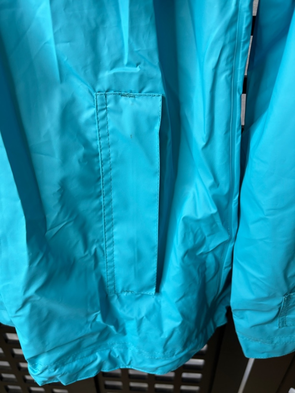 💙 Charles River Rain Jacket Women's Small Turquoise Hooded Waterproof NWT 💙 - Picture 3 of 11